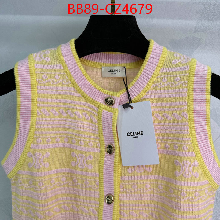 Clothing-Celine wholesale designer shop ID: CZ4679 $: 89USD