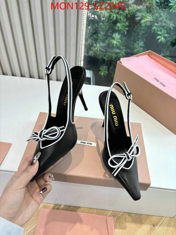 Women Shoes-Miu Miu practical and versatile replica designer ID: SZ2045 $: 129USD