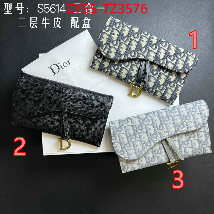 Dior Bags(4A)-Wallet- quality aaaaa replica ID: TZ3576 $: 55USD,