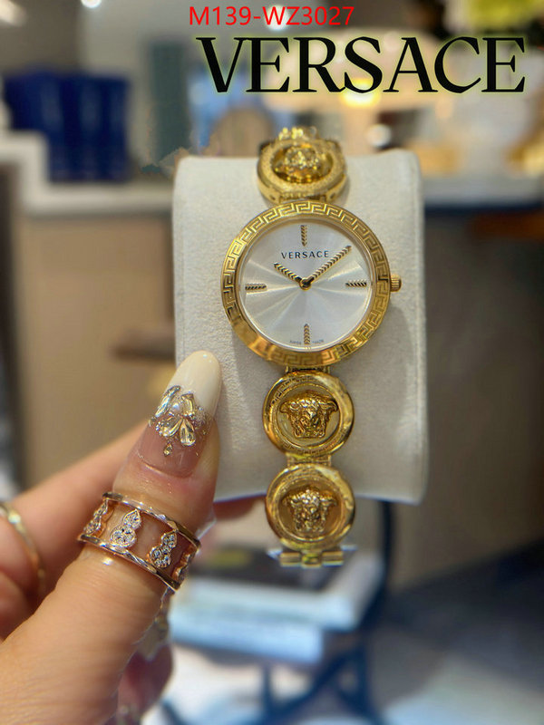 Watch(4A)-Versace 2024 luxury replicas ID: WZ3027 $: 139USD