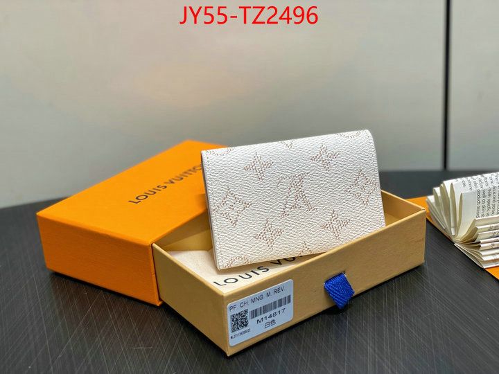 LV Bags(TOP)-Wallet where should i buy to receive ID: TZ2496 $: 55USD,