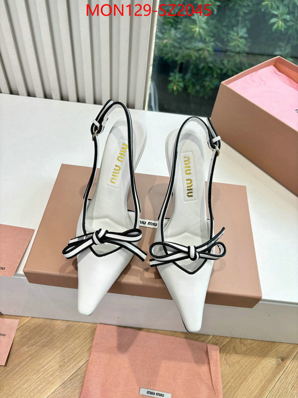 Women Shoes-Miu Miu practical and versatile replica designer ID: SZ2045 $: 129USD
