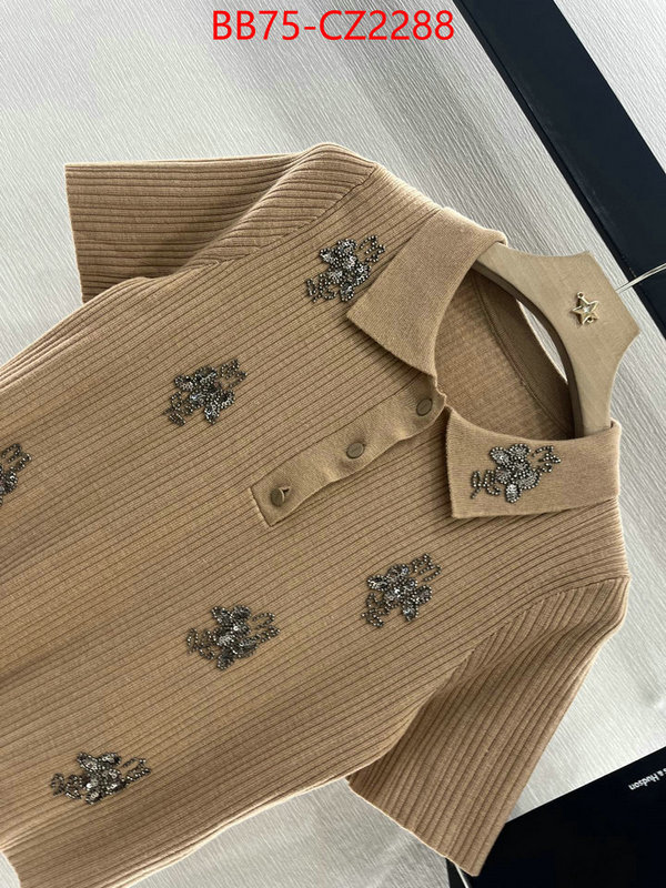 Clothing-Fendi replcia cheap from china ID: CZ2288 $: 75USD