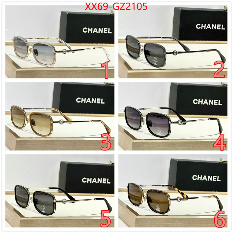 Glasses-Chanel wholesale replica ID: GZ2105 $: 69USD
