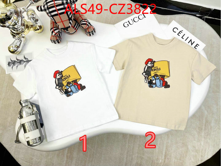 Kids clothing-Fendi fake ID: CZ3822 $: 49USD