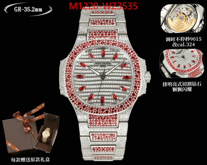 Watch(TOP)-Patek Philippe 1:1 replica ID: WZ3535 $: 1220USD-shoes yupoo Watch(TOP)-Patek Philippe 1:1 replica ID: WZ3535 $: 1220USD