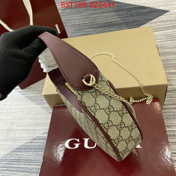 Gucci Bags(TOP)-Crossbody- replica best ID: BZ2441 $: 189USD,