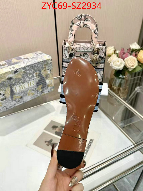 Women Shoes-Dior wholesale imitation designer replicas ID: SZ2934 $: 69USD