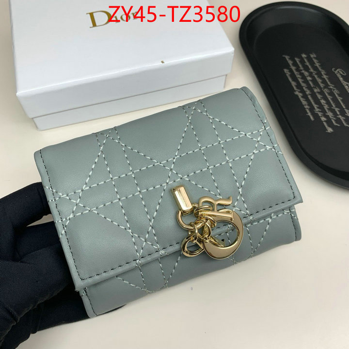 Dior Bags(4A)-Wallet- the quality replica ID: TZ3580 $: 45USD,