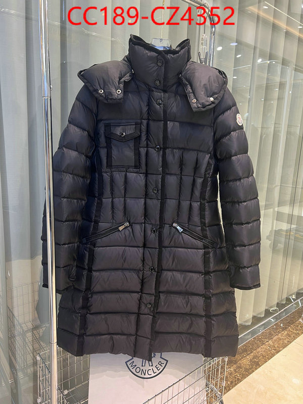 Down jacket Women-Moncler wholesale sale ID: CZ4352 $: 189USD