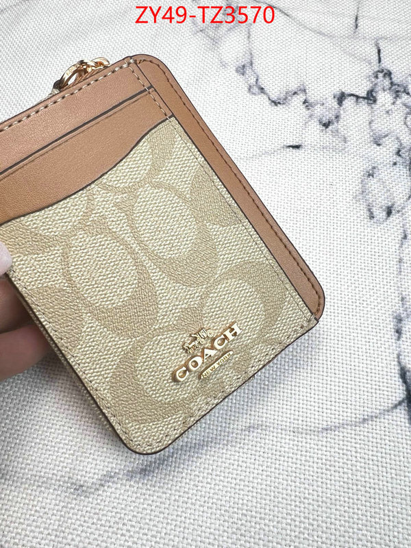 Coach Bags(4A)-Wallet perfect ID: TZ3570 $: 49USD,