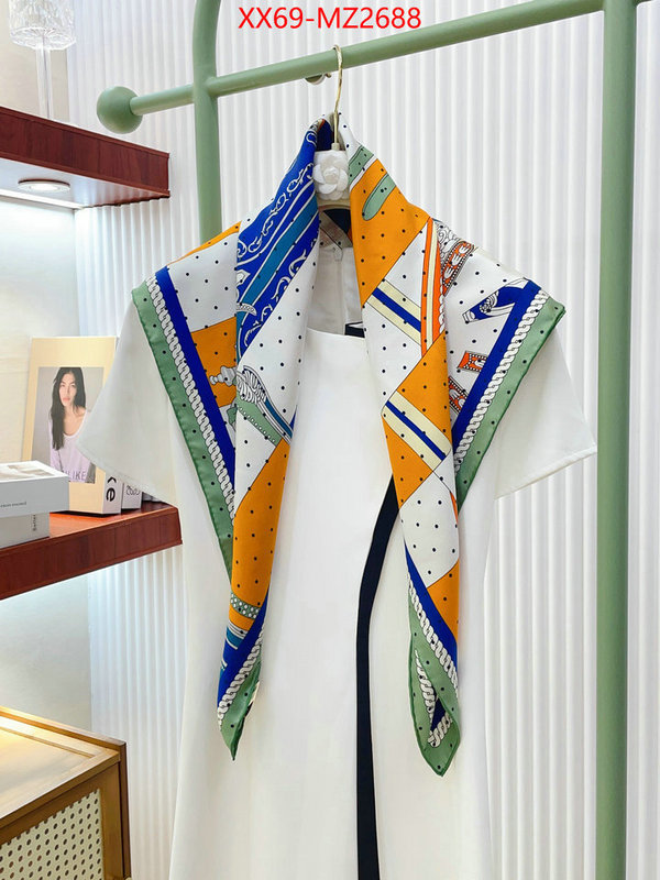 Scarf-Hermes shop cheap high quality 1:1 replica ID: MZ2688 $: 69USD