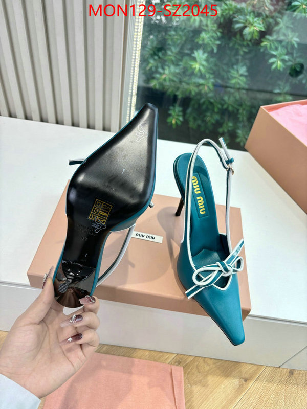 Women Shoes-Miu Miu practical and versatile replica designer ID: SZ2045 $: 129USD