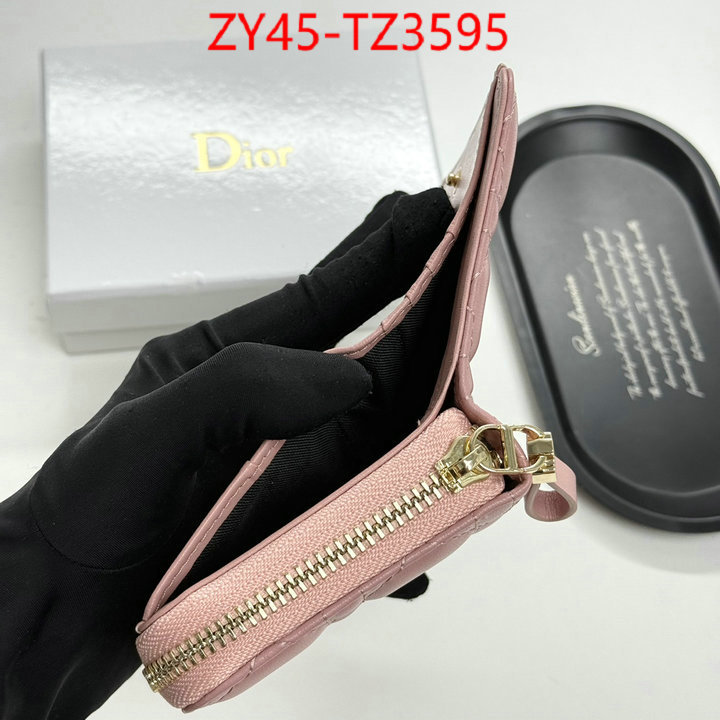 Dior Bags(4A)-Wallet- 1:1 clone ID: TZ3595 $: 45USD,