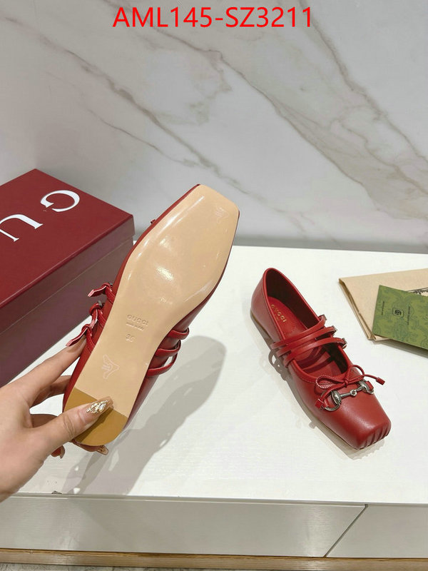 Women Shoes-Gucci aaaaa replica designer ID: SZ3211 $: 145USD
