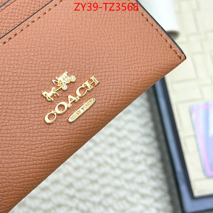 Coach Bags(4A)-Wallet high quality replica ID: TZ3568 $: 39USD,