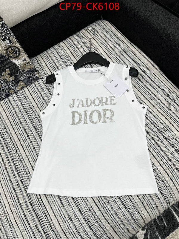Clothing-Dior top 1:1 replica ID: CK6108 $: 79USD
