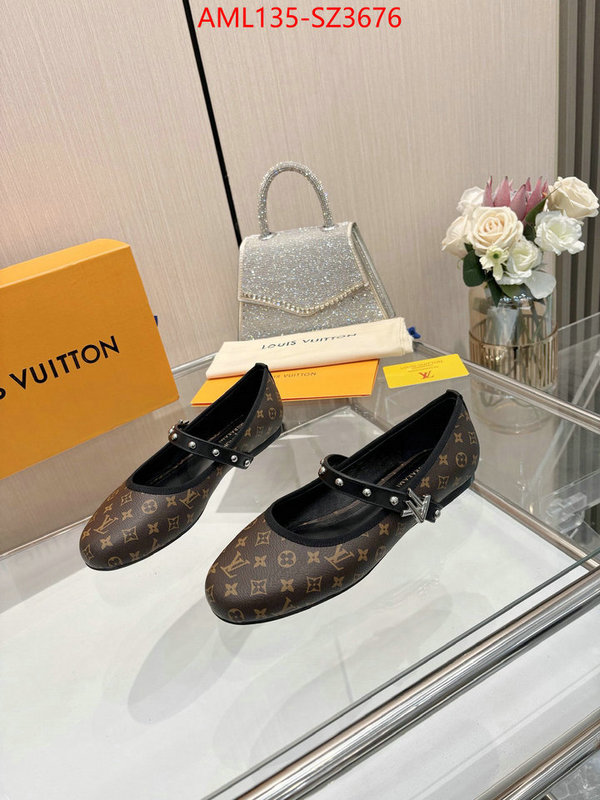 Women Shoes-LV 1:1 replica wholesale ID: SZ3676 $: 135USD