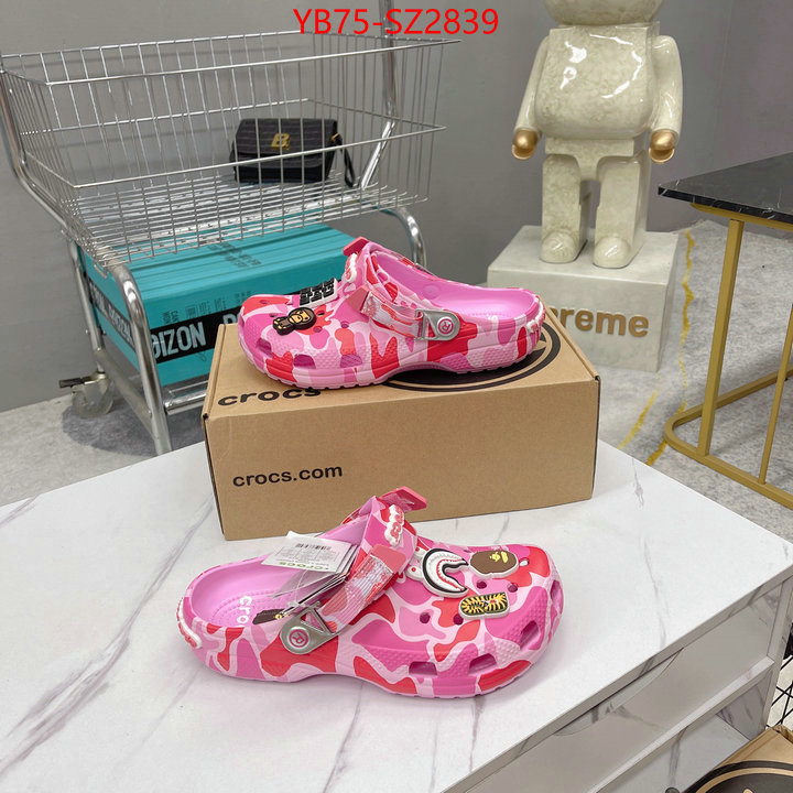 Men Shoes-Crocs replica aaaaa designer ID: SZ2839 $: 75USD