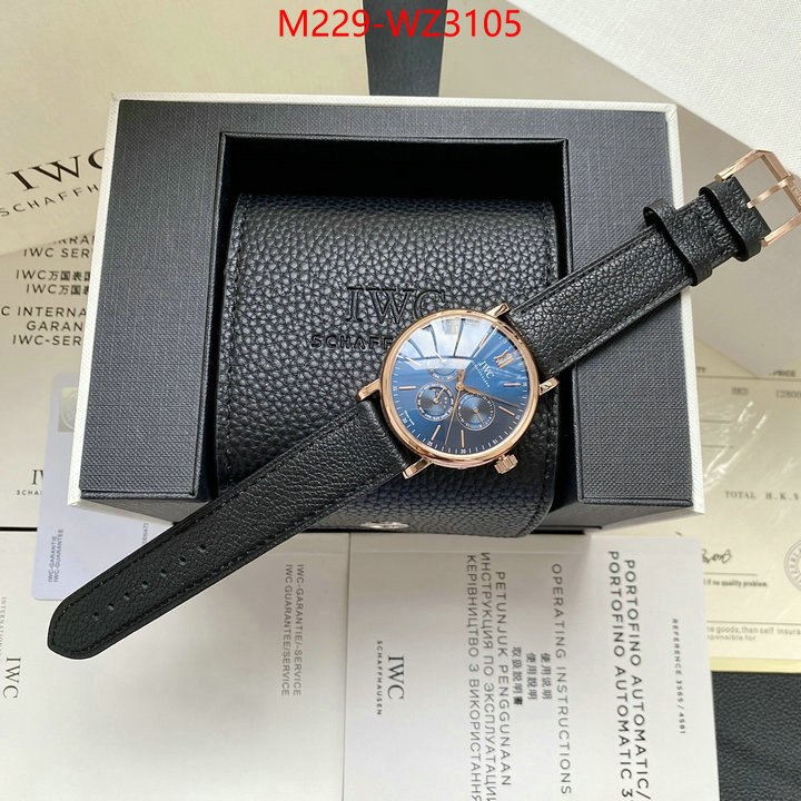 Watch(TOP)-IWC where to buy the best replica ID: WZ3105 $: 229USD