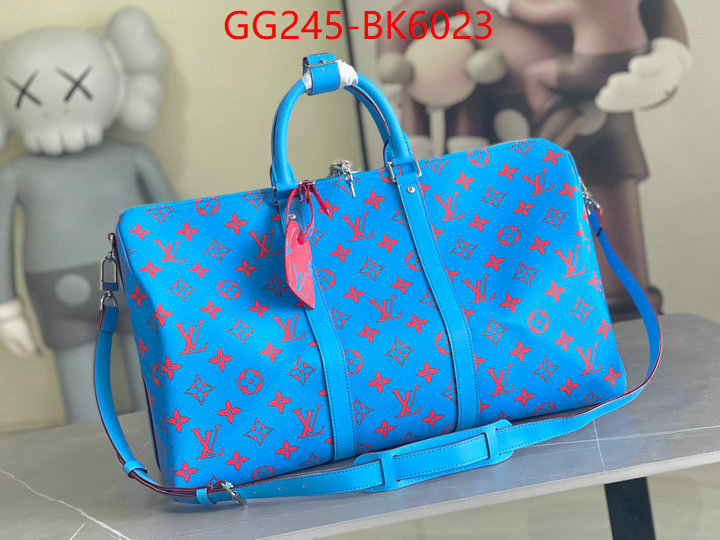 LV Bags(TOP)-Keepall BandouliRe 45-50- fake cheap best online ID: BK6023 $: 245USD,
