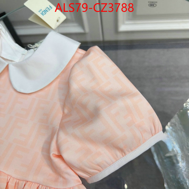 Kids clothing-Fendi shop the best high quality ID: CZ3788 $: 79USD