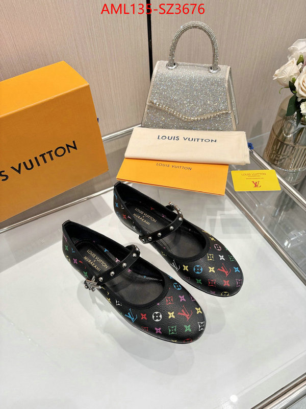 Women Shoes-LV 1:1 replica wholesale ID: SZ3676 $: 135USD