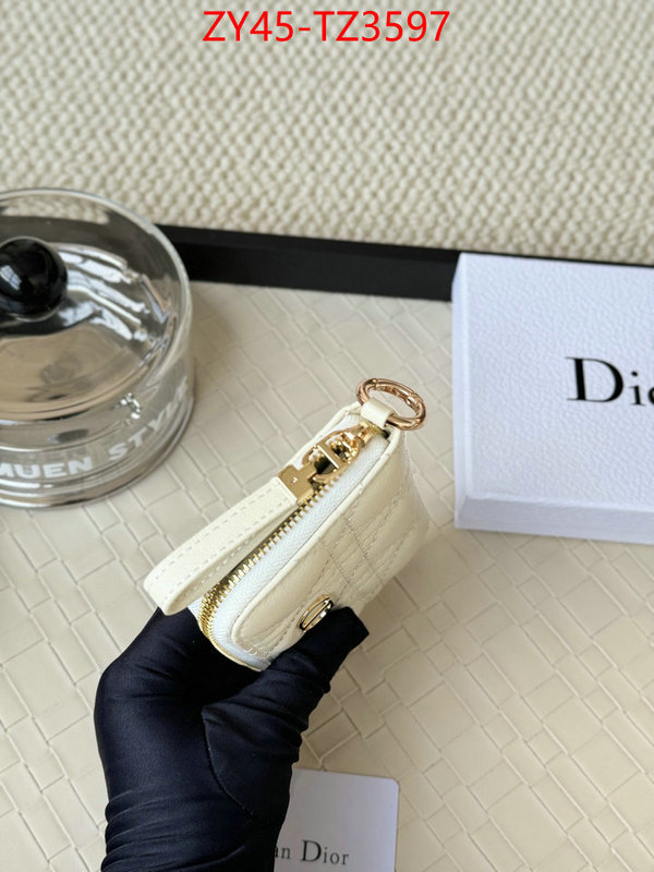 Dior Bags(4A)-Wallet- new designer replica ID: TZ3597 $: 45USD,