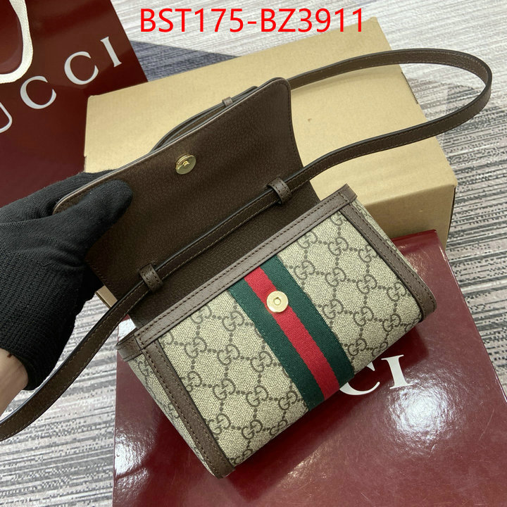 Gucci Bags(TOP)-Crossbody- replcia cheap from china ID: BZ3911 $: 175USD,