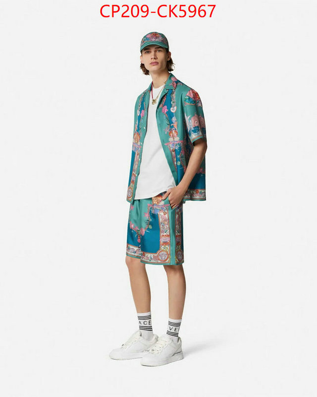 Clothing-Versace fashion replica ID: CK5967 $: 209USD