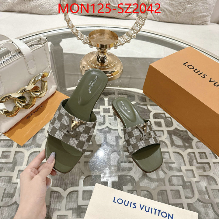 Women Shoes-LV high quality replica designer ID: SZ2042 $: 125USD