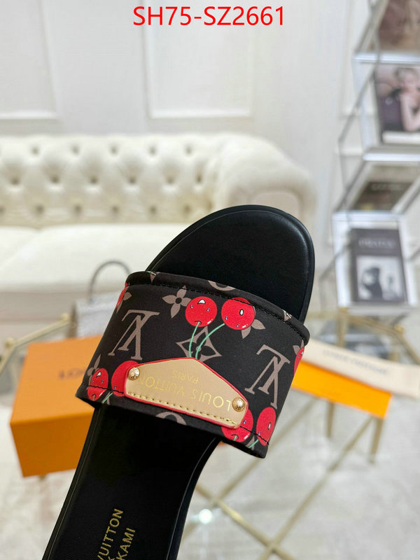 Women Shoes-LV top grade ID: SZ2661 $: 75USD