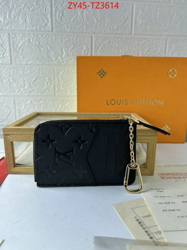 LV Bags(4A)-Wallet buy first copy replica ID: TZ3614 $: 45USD,