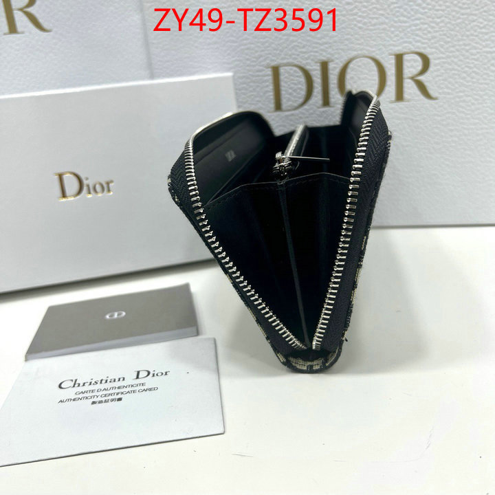 Dior Bags(4A)-Wallet- high quality aaaaa replica ID: TZ3591 $: 49USD,