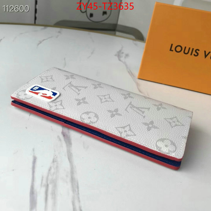 LV Bags(4A)-Wallet the top ultimate knockoff ID: TZ3635 $: 45USD,