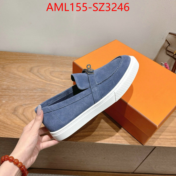 Men Shoes-Hermes replica wholesale ID: SZ3246 $: 155USD