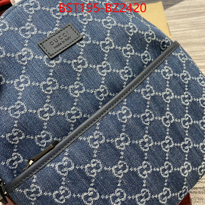 Gucci Bags(TOP)-Backpack- designer fashion replica ID: BZ2420 $: 195USD,