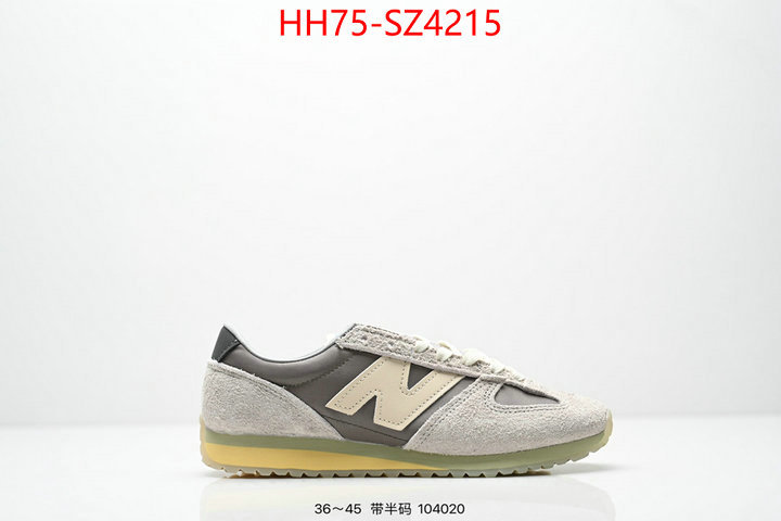 Men Shoes-New Balance where can you buy replica ID: SZ4215 $: 75USD