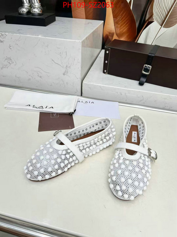 Women Shoes-ALAIA buy high-quality fake ID: SZ2063 $: 109USD