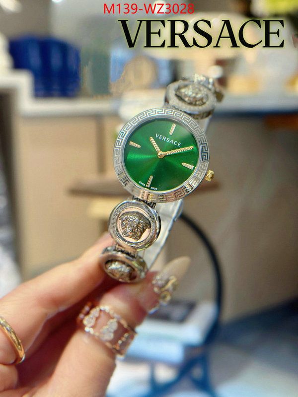 Watch(4A)-Versace wholesale sale ID: WZ3028 $: 139USD
