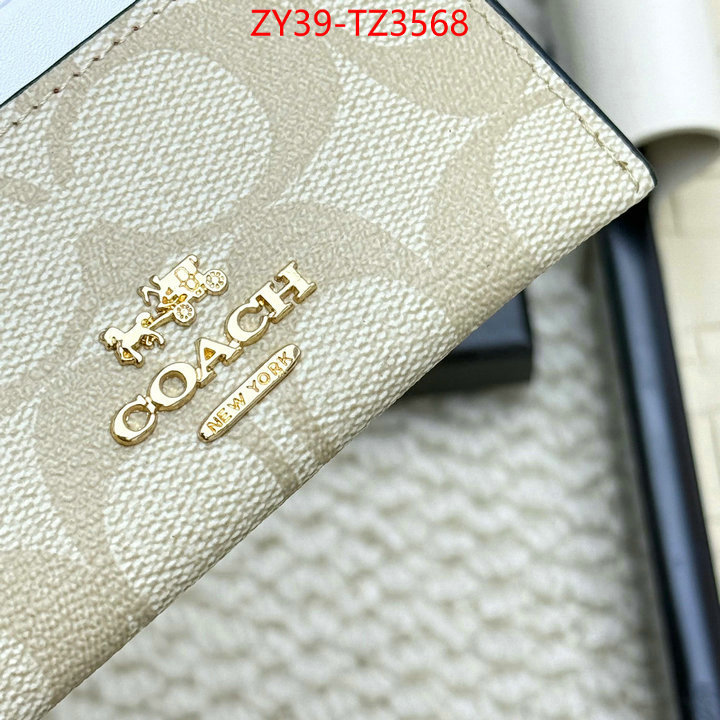 Coach Bags(4A)-Wallet high quality replica ID: TZ3568 $: 39USD,