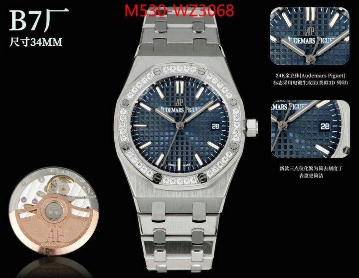 Watch(TOP)-Audemars Piguet luxury cheap replica ID: WZ3068 $: 530USD-shoes yupoo Watch(TOP)-Audemars Piguet luxury cheap replica ID: WZ3068 $: 530USD