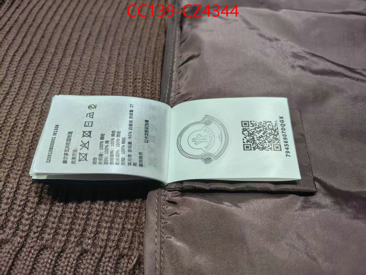 Down jacket Men-Moncler wholesale ID: CZ4344 $: 139USD
