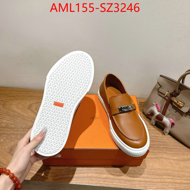 Men Shoes-Hermes replica wholesale ID: SZ3246 $: 155USD