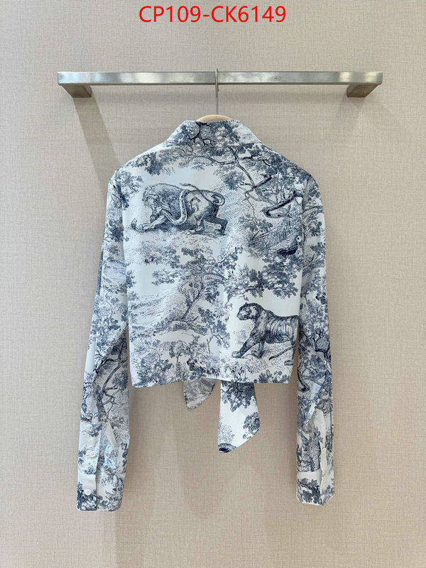 Clothing-Dior top quality designer replica ID: CK6149 $: 109USD