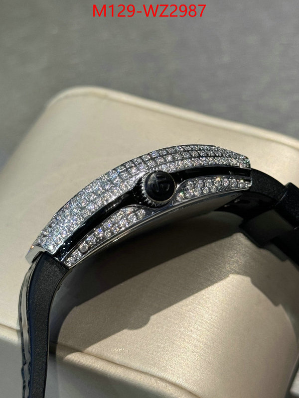 Watch(4A)-Franck Muller fake designer ID: WZ2987 $: 129USD