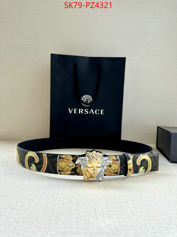 Belts-Versace cheap high quality replica ID: PZ4321 $: 79USD