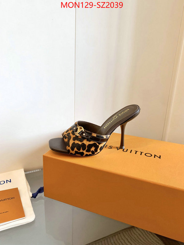 Women Shoes-LV luxury fake ID: SZ2039 $: 129USD