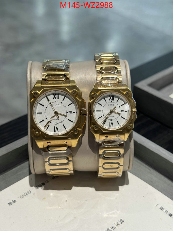 Watch(4A)-Gucci aaaaa+ quality replica ID: WZ2988 $: 145USD