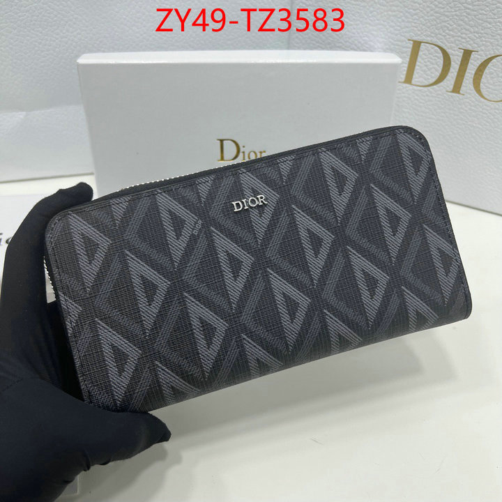 Dior Bags(4A)-Wallet- fake cheap best online ID: TZ3583 $: 49USD,